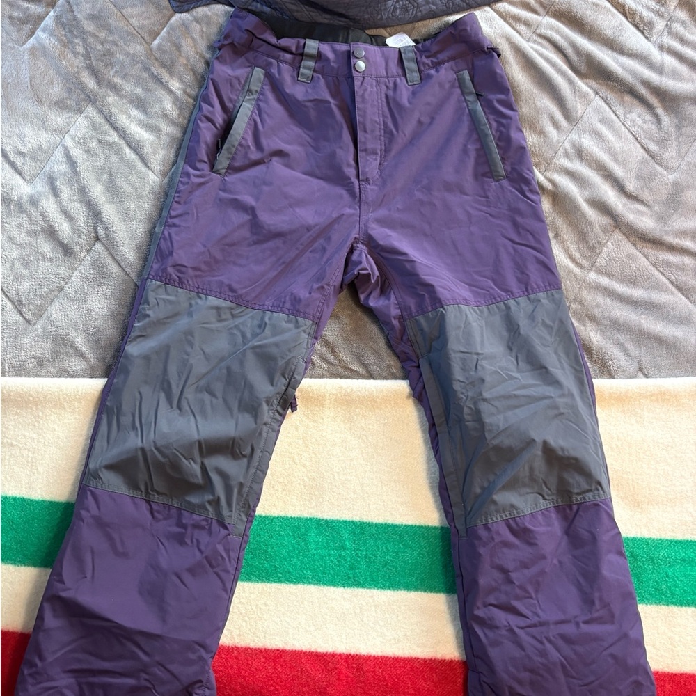 Men's Purple Billabong Ski/Snowboard Pants
